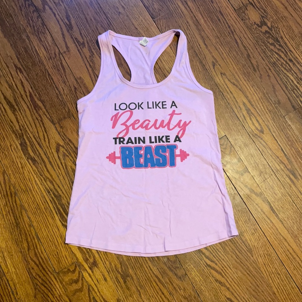 Look Like a Beauty Train Like a Beast Workout Tank